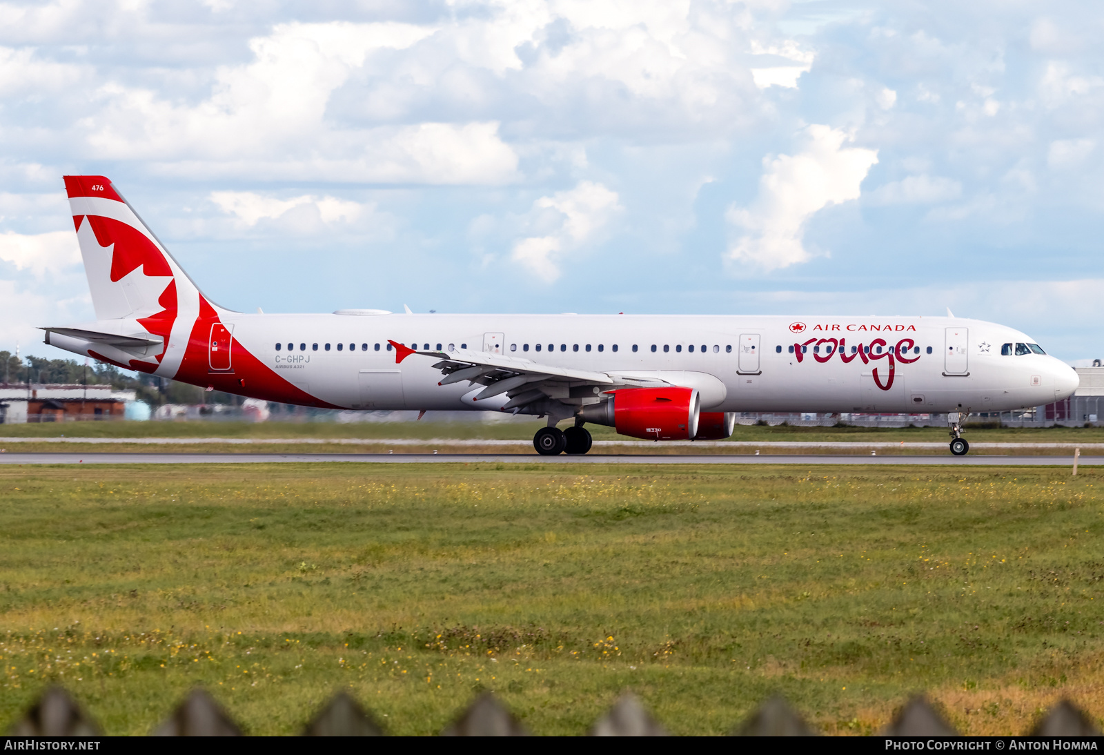 Aircraft Photo of C-GHPJ | Airbus A321-211 | Air Canada Rouge | AirHistory.net #279848