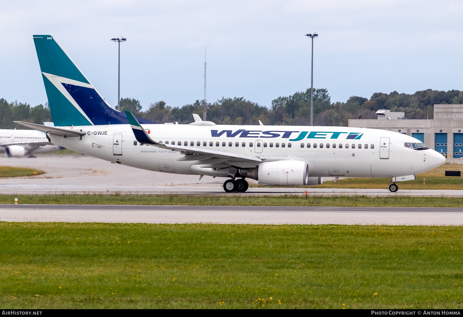 Aircraft Photo of C-GWJE | Boeing 737-7CT | WestJet | AirHistory.net #279870