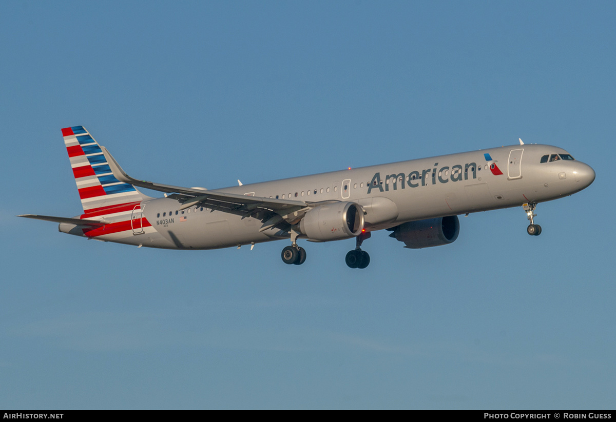 Aircraft Photo of N403AN | Airbus A321-253NX | American Airlines | AirHistory.net #279872