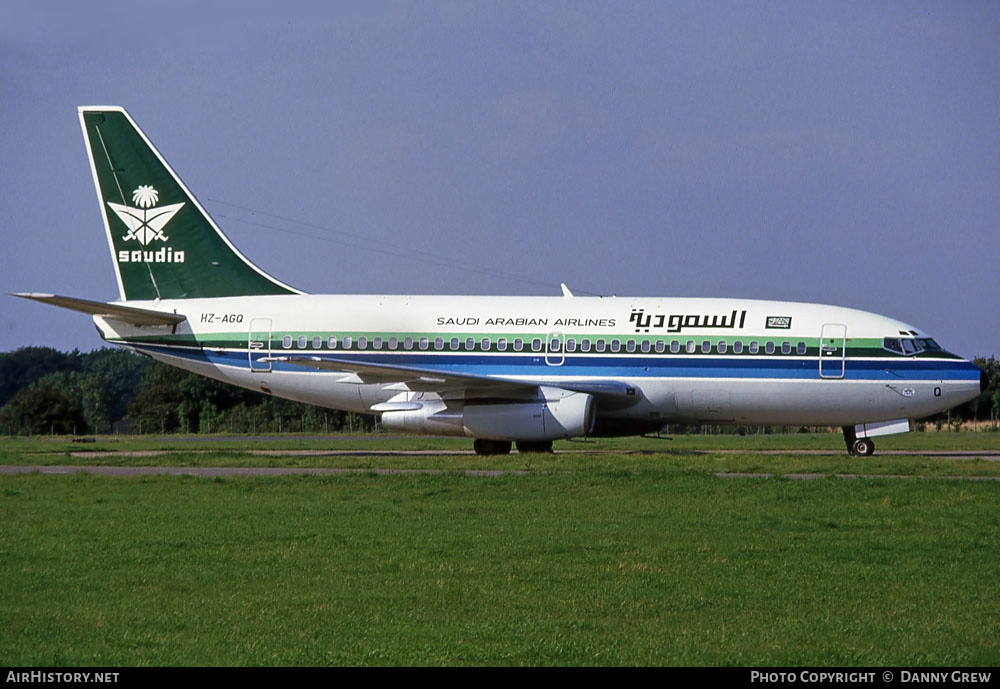 Aircraft Photo of HZ-AGQ | Boeing 737-268/Adv | Saudia - Saudi Arabian Airlines | AirHistory.net #279884