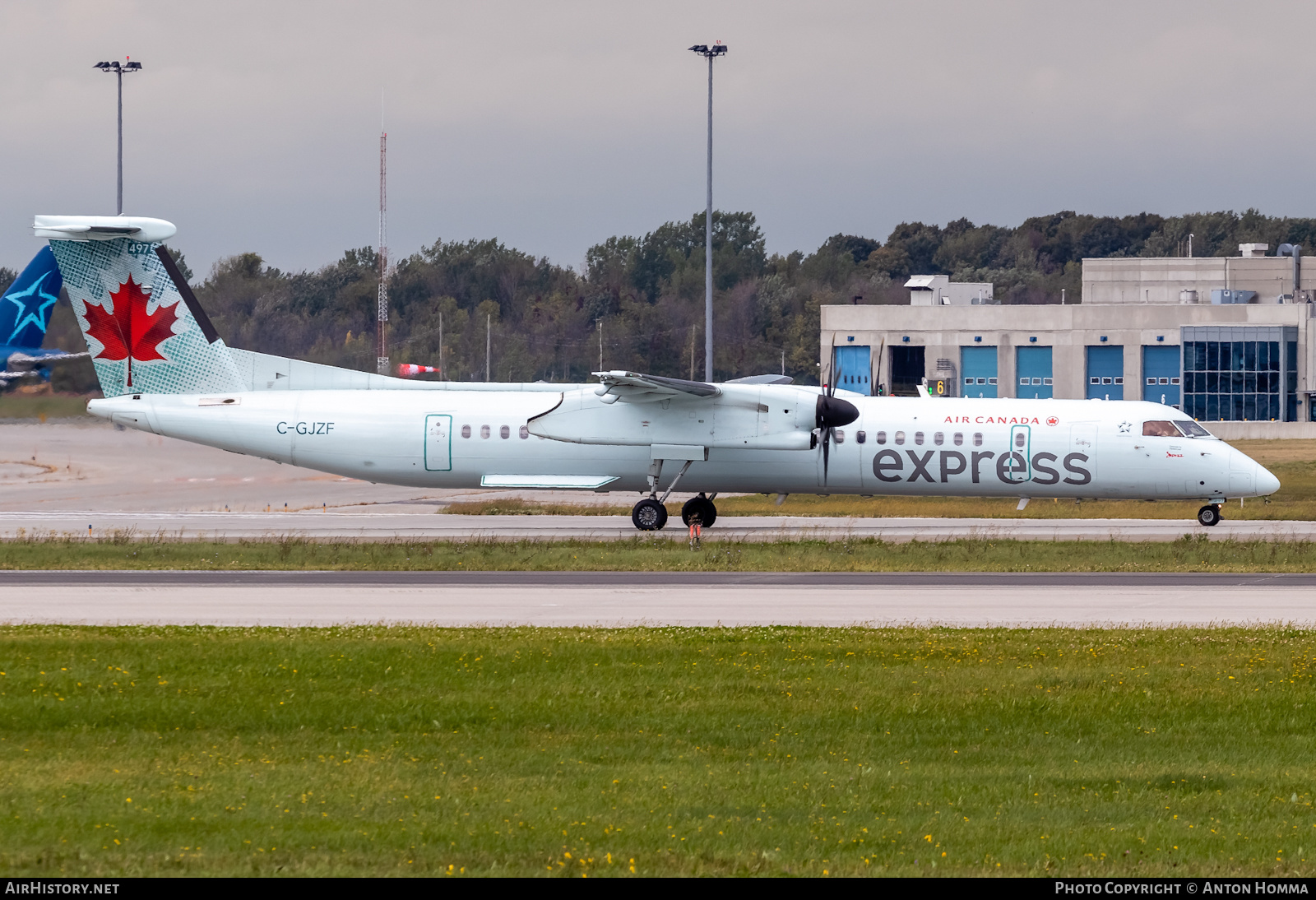 Aircraft Photo of C-GJZF | Bombardier DHC-8-402 Dash 8 | Air Canada Express | AirHistory.net #279894
