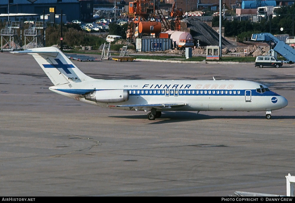 Aircraft Photo of OH-LYH | McDonnell Douglas DC-9-15/F | Finnair Cargo | AirHistory.net #279914