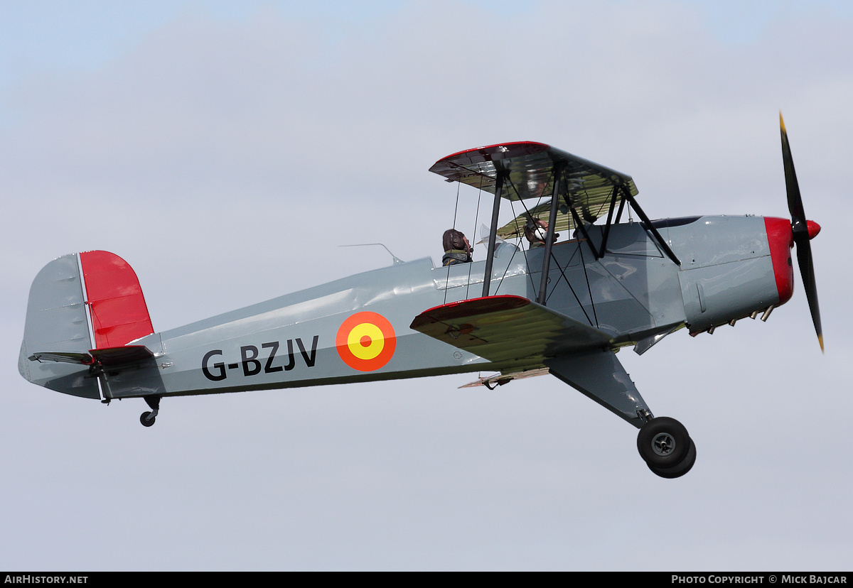 Aircraft Photo of G-BZJV | CASA 1.131E Jungmann | Spain - Air Force | AirHistory.net #279930