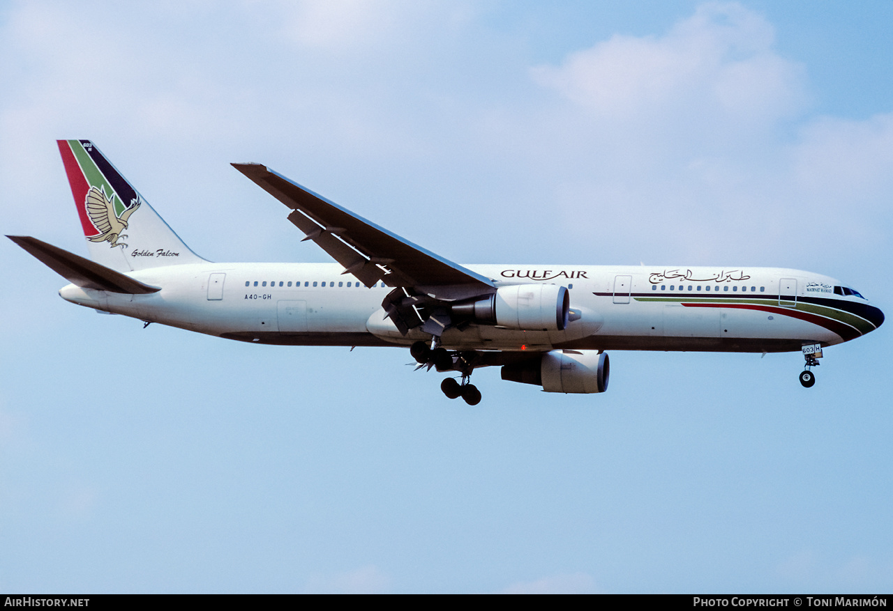 Aircraft Photo of A4O-GH | Boeing 767-3P6/ER | Gulf Air | AirHistory.net #279934