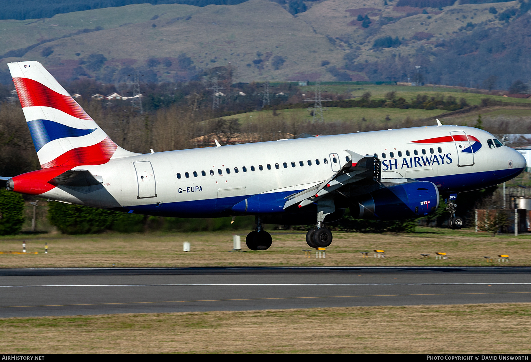 Aircraft Photo of G-EUPA | Airbus A319-131 | British Airways | AirHistory.net #279939