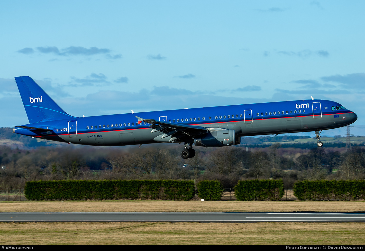 Aircraft Photo of G-MIDE | Airbus A321-231 | BMI - British Midland International | AirHistory.net #279942