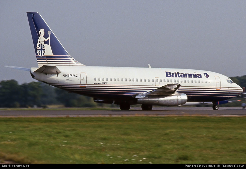 Aircraft Photo of G-BMMZ | Boeing 737-2D6/Adv | Britannia Airways | AirHistory.net #279943