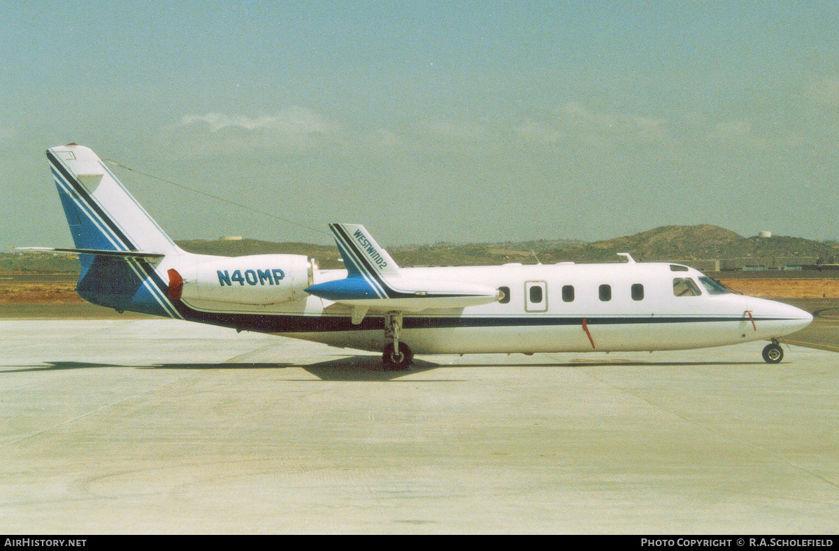 Aircraft Photo of N40MP | Israel Aircraft Industries IAI-1124A Westwind 2 | AirHistory.net #279945