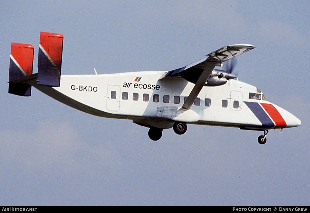 Aircraft Photo of G-BKDO | Short 330-200 | Air Écosse | AirHistory.net #279946