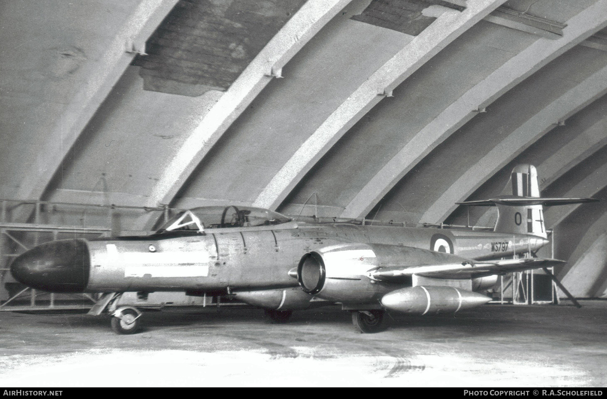 Aircraft Photo of WS797 | Gloster Meteor NF(T)14 | UK - Air Force | AirHistory.net #279957