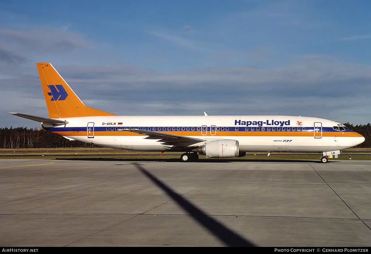 Aircraft Photo of D-AHLM | Boeing 737-4K5 | Hapag-Lloyd | AirHistory.net #279961