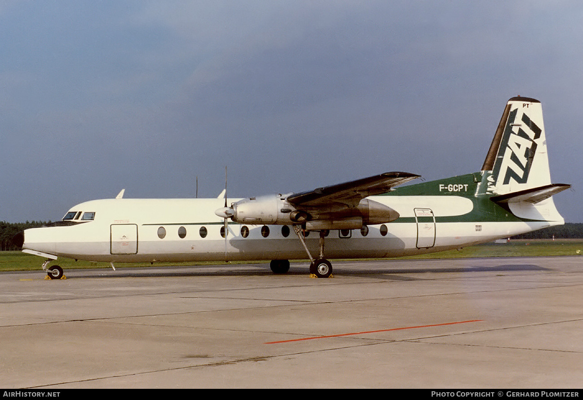 Aircraft Photo of F-GCPT | Fairchild Hiller FH-227B | TAT - Touraine Air Transport | AirHistory.net #279964