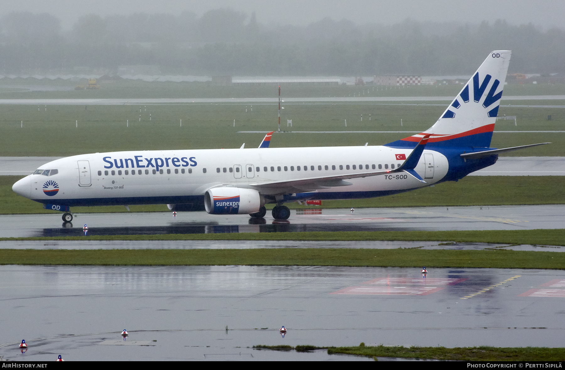 Aircraft Photo of TC-SOD | Boeing 737-800 | SunExpress | AirHistory.net #279971