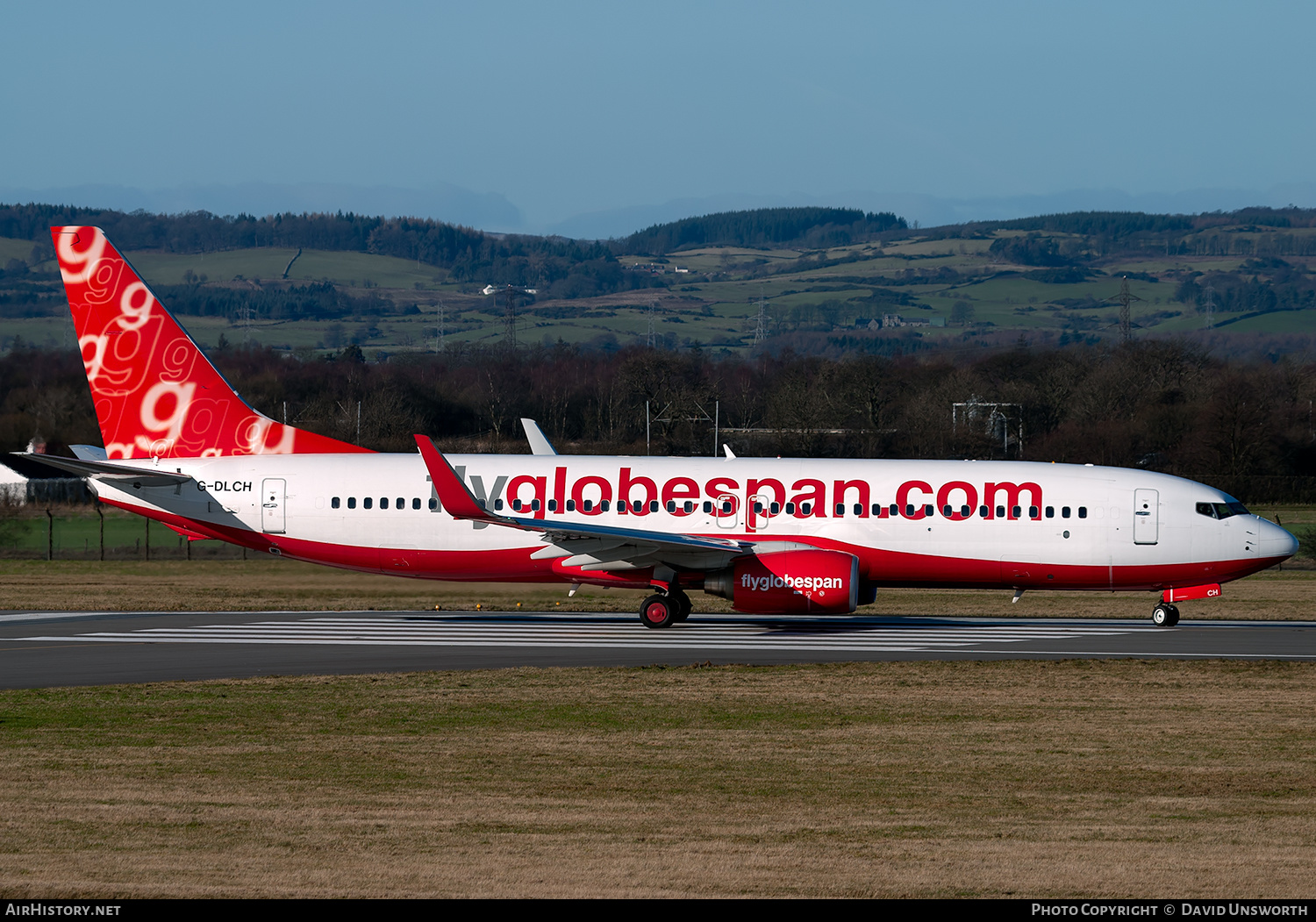 Aircraft Photo of G-DLCH | Boeing 737-8Q8 | Flyglobespan | AirHistory.net #279979