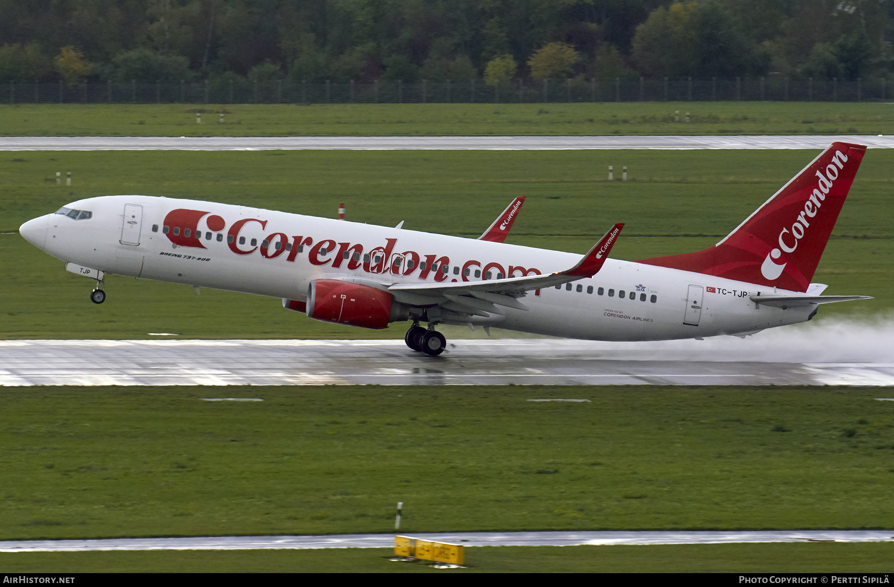 Aircraft Photo of TC-TJP | Boeing 737-8BK | Corendon Airlines | AirHistory.net #279986