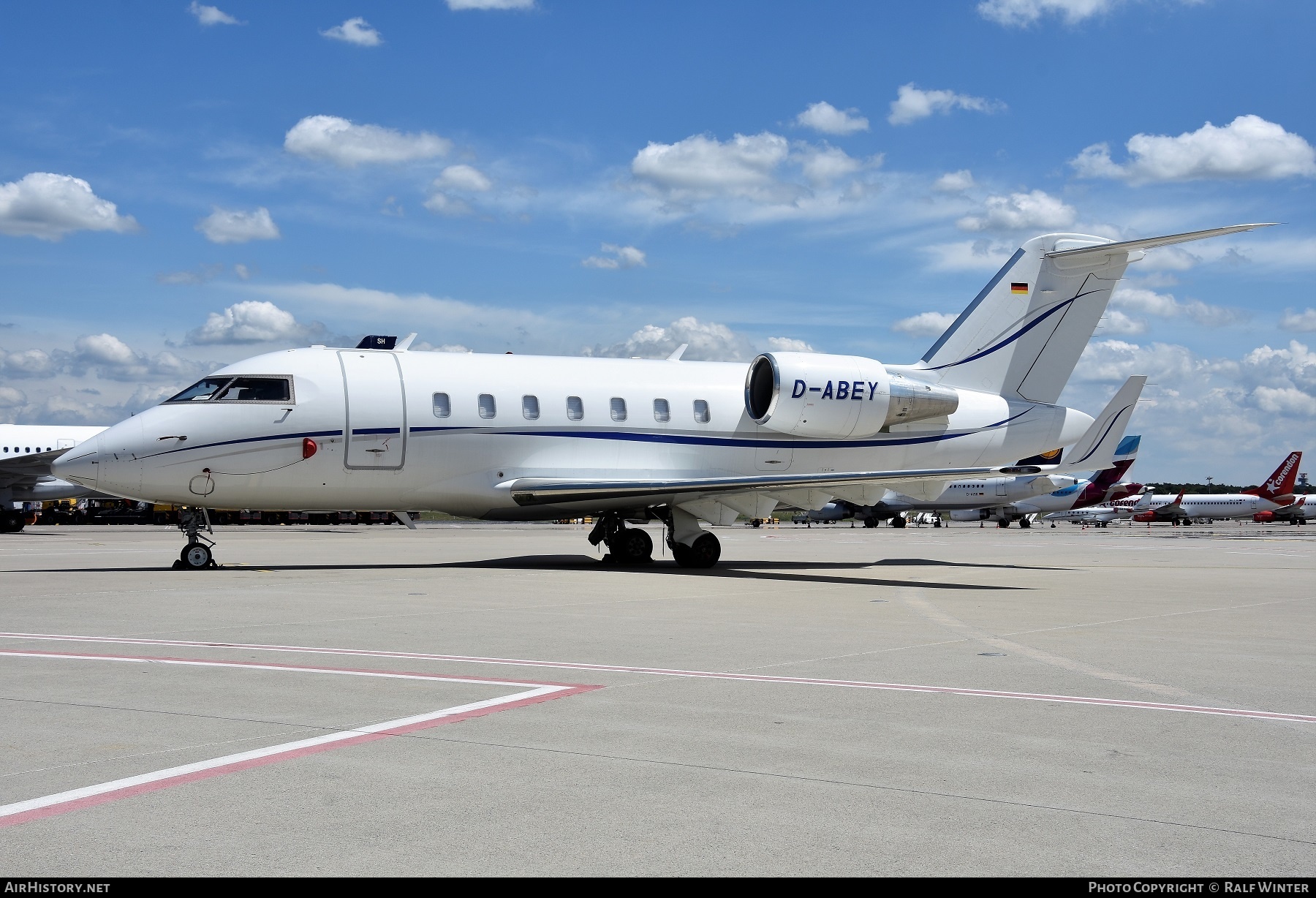 Aircraft Photo of D-ABEY | Bombardier Challenger 605 (CL-600-2B16) | AirHistory.net #280014