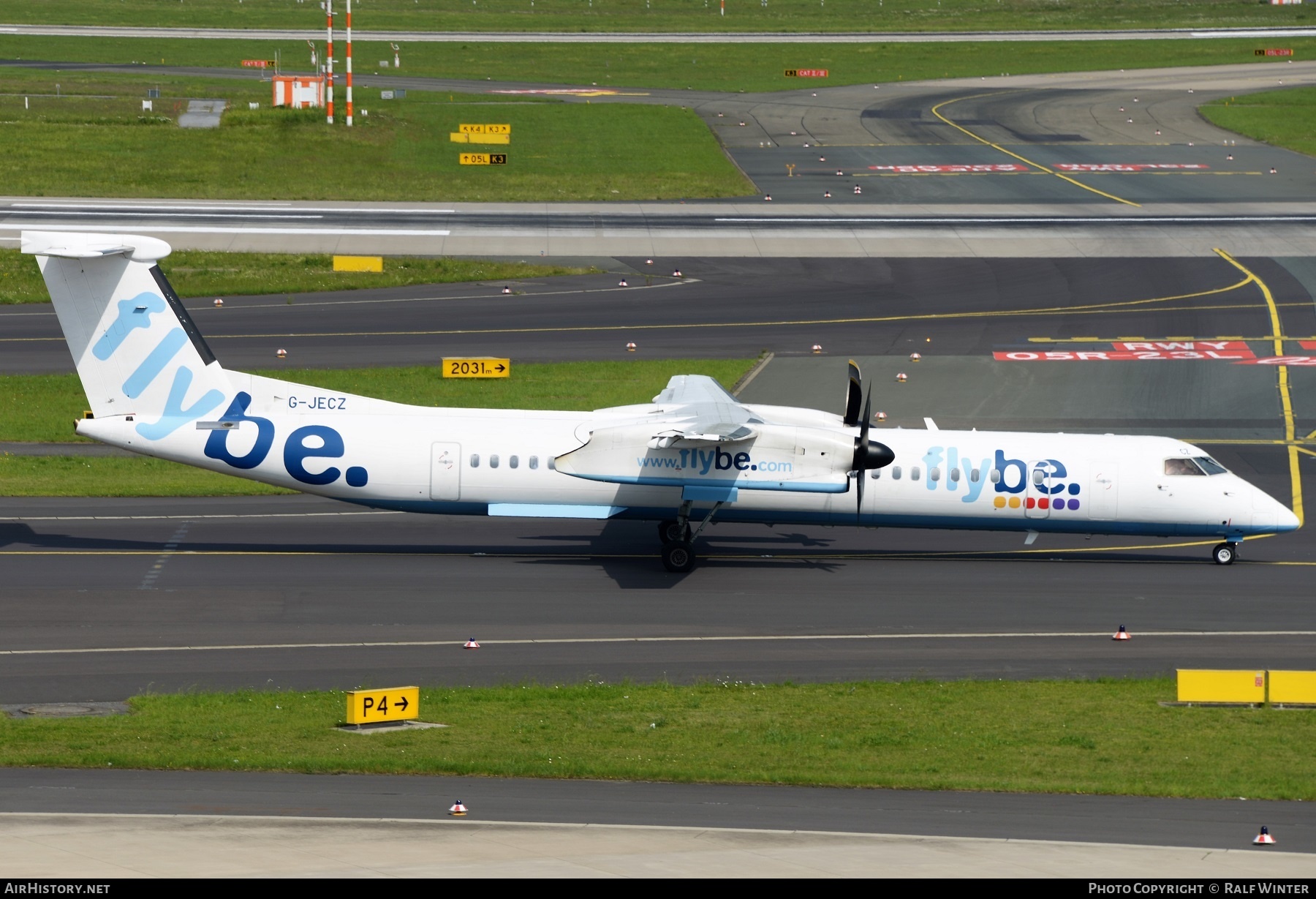 Aircraft Photo of G-JECZ | Bombardier DHC-8-402 Dash 8 | Flybe | AirHistory.net #280027