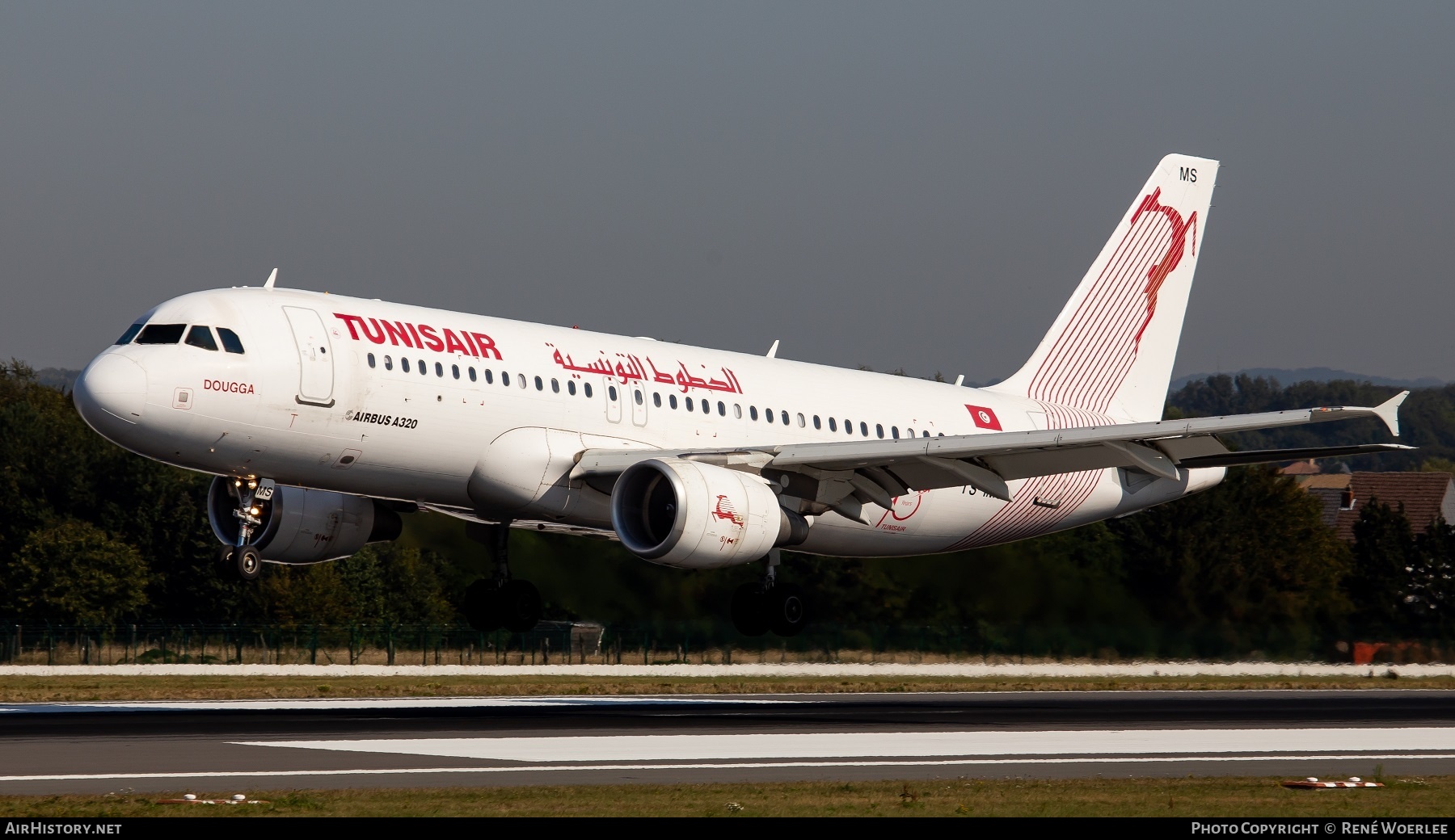 Aircraft Photo of TS-IMS | Airbus A320-214 | Tunisair | AirHistory.net #280032