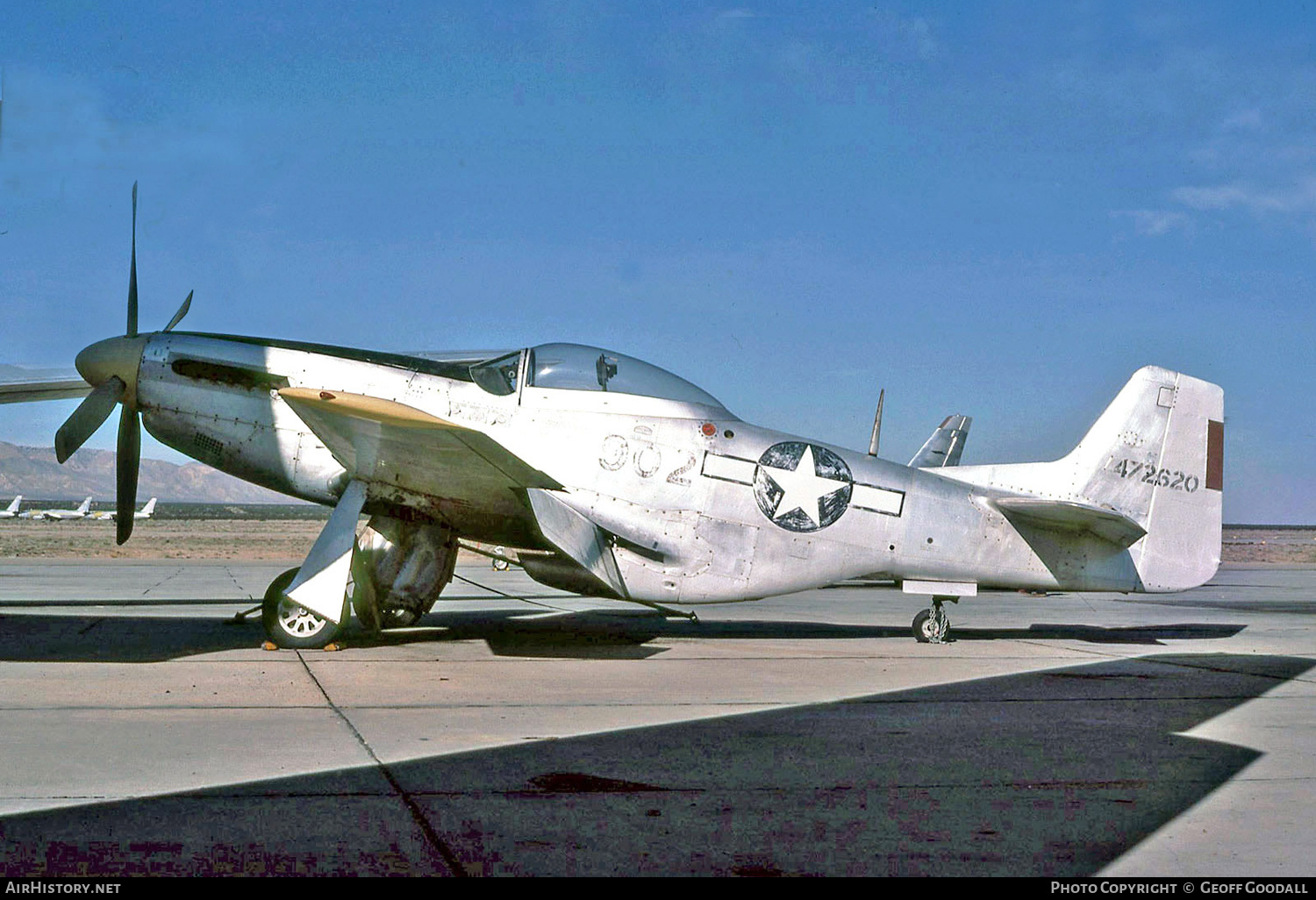 Aircraft Photo of N74978 / 472620 | North American P-51D Mustang | USA - Air Force | AirHistory.net #280055