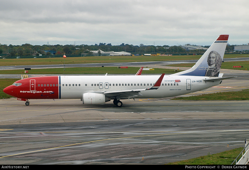 Aircraft Photo of LN-NOS | Boeing 737-8BK | Norwegian | AirHistory.net #280061