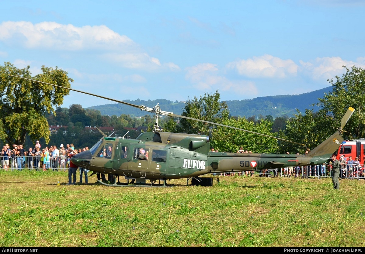 Aircraft Photo of 5D-HV | Agusta AB-212 | Austria - Air Force | AirHistory.net #280065