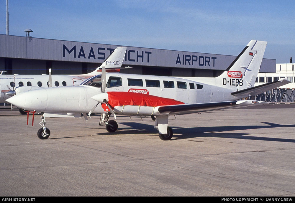 Aircraft Photo of D-IEBB | Cessna 404 Titan | Emery Worldwide | AirHistory.net #280084