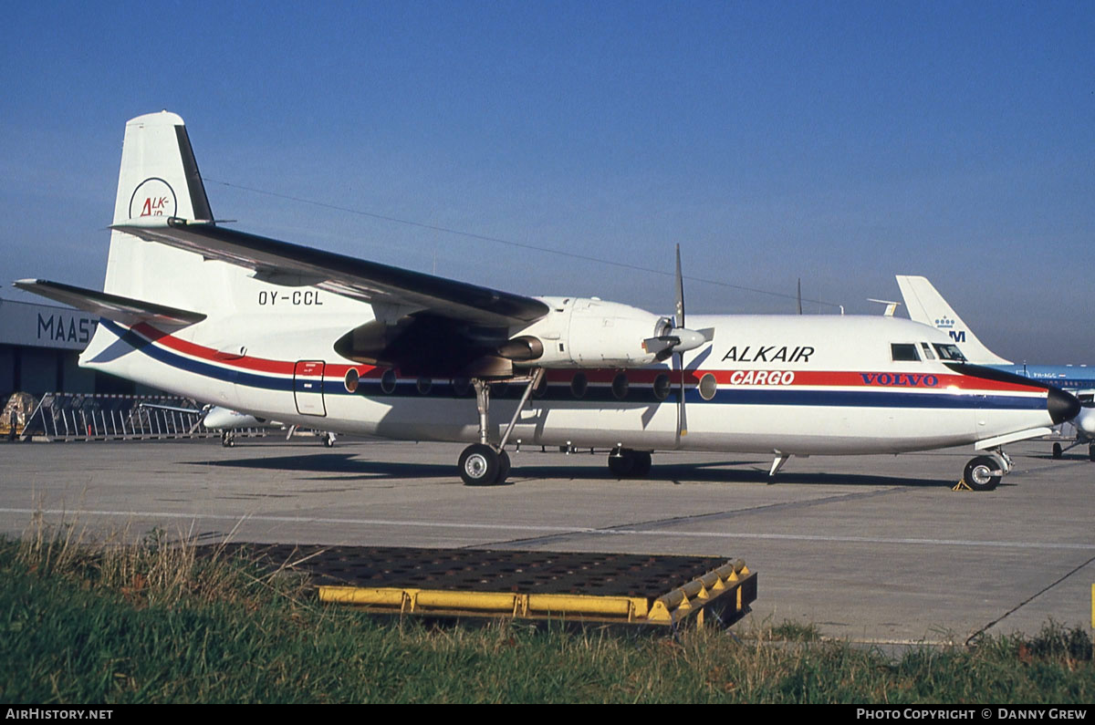 Aircraft Photo of OY-CCL | Fokker F27-600 Friendship | Alkair Cargo | AirHistory.net #280089