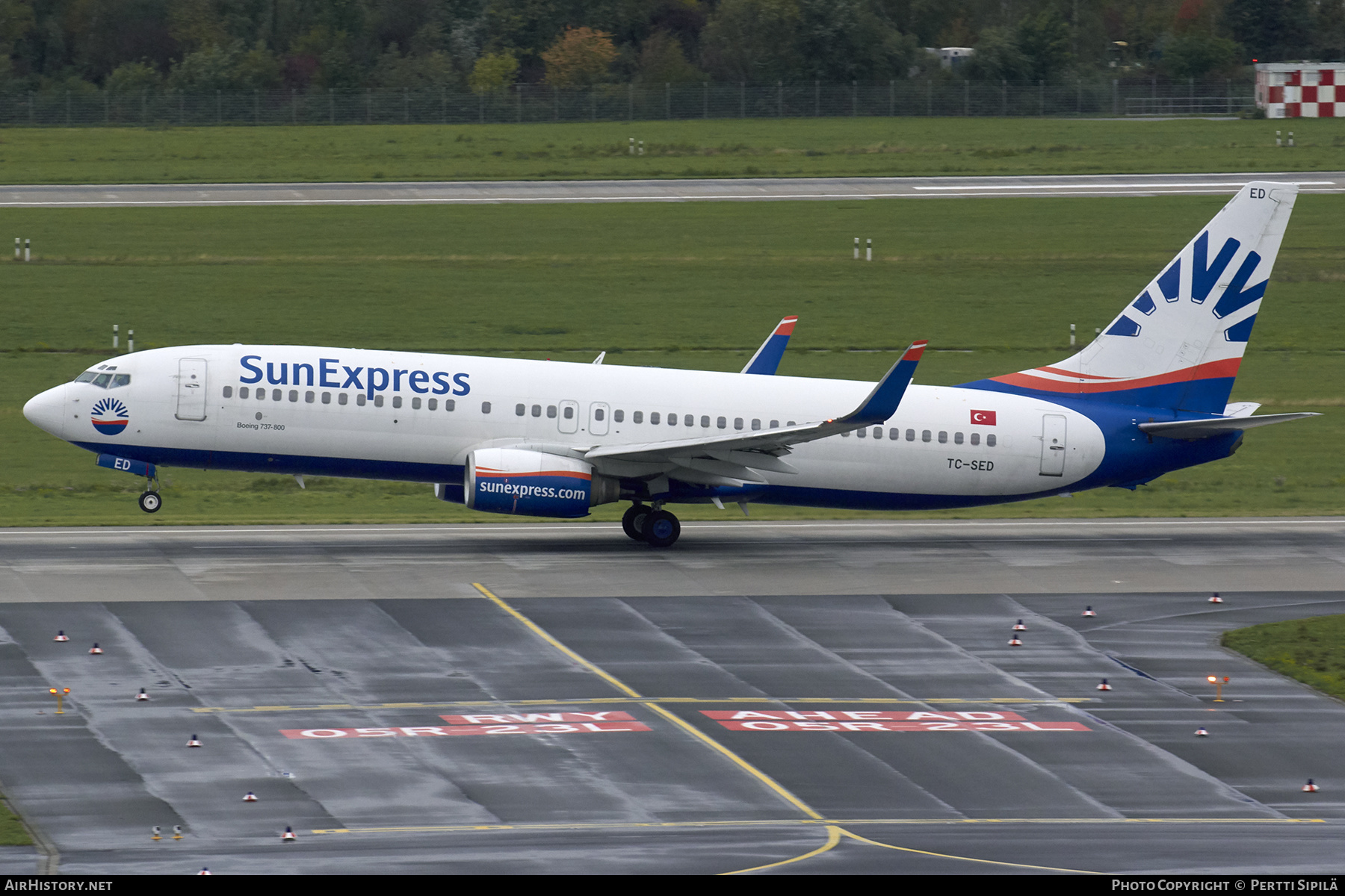Aircraft Photo of TC-SED | Boeing 737-8CX | SunExpress | AirHistory.net #280098