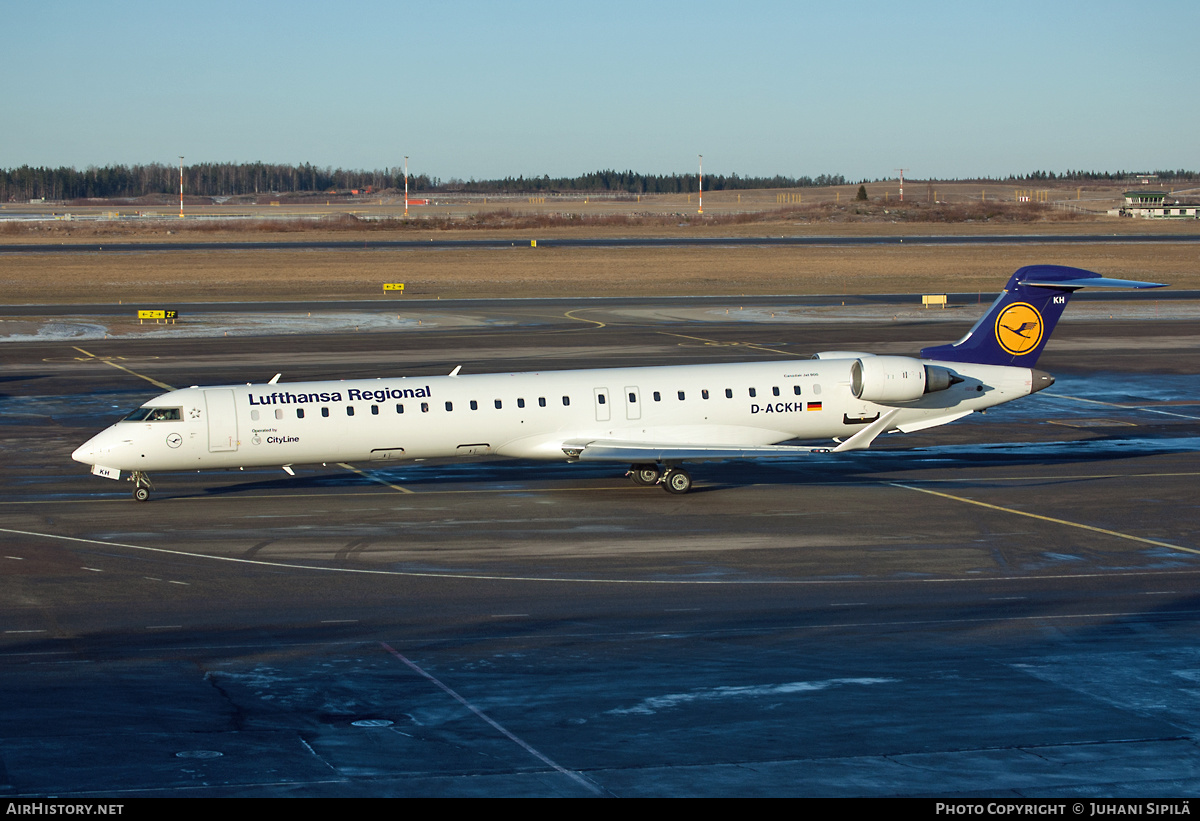 Aircraft Photo of D-ACKH | Bombardier CRJ-900LR (CL-600-2D24) | Lufthansa Regional | AirHistory.net #280135