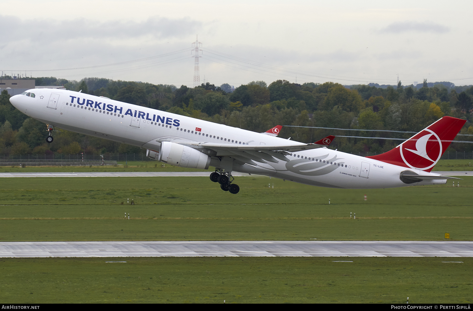 Aircraft Photo of TC-LOE | Airbus A330-343E | Turkish Airlines | AirHistory.net #280138