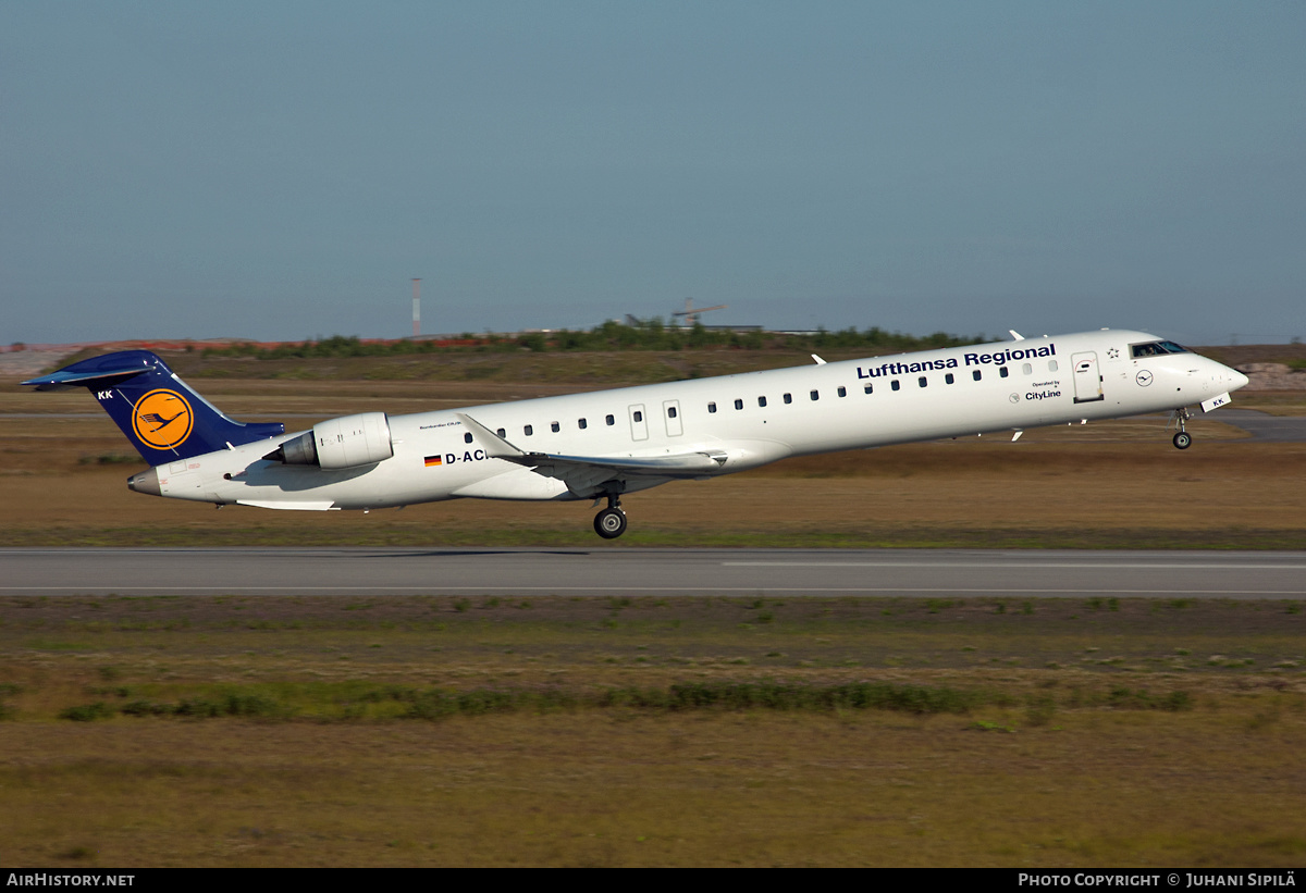 Aircraft Photo of D-ACKK | Bombardier CRJ-900LR (CL-600-2D24) | Lufthansa Regional | AirHistory.net #280142