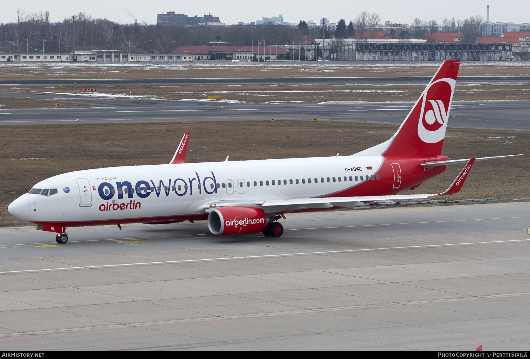 Aircraft Photo of D-ABME | Boeing 737-86J | Air Berlin | AirHistory.net #280145