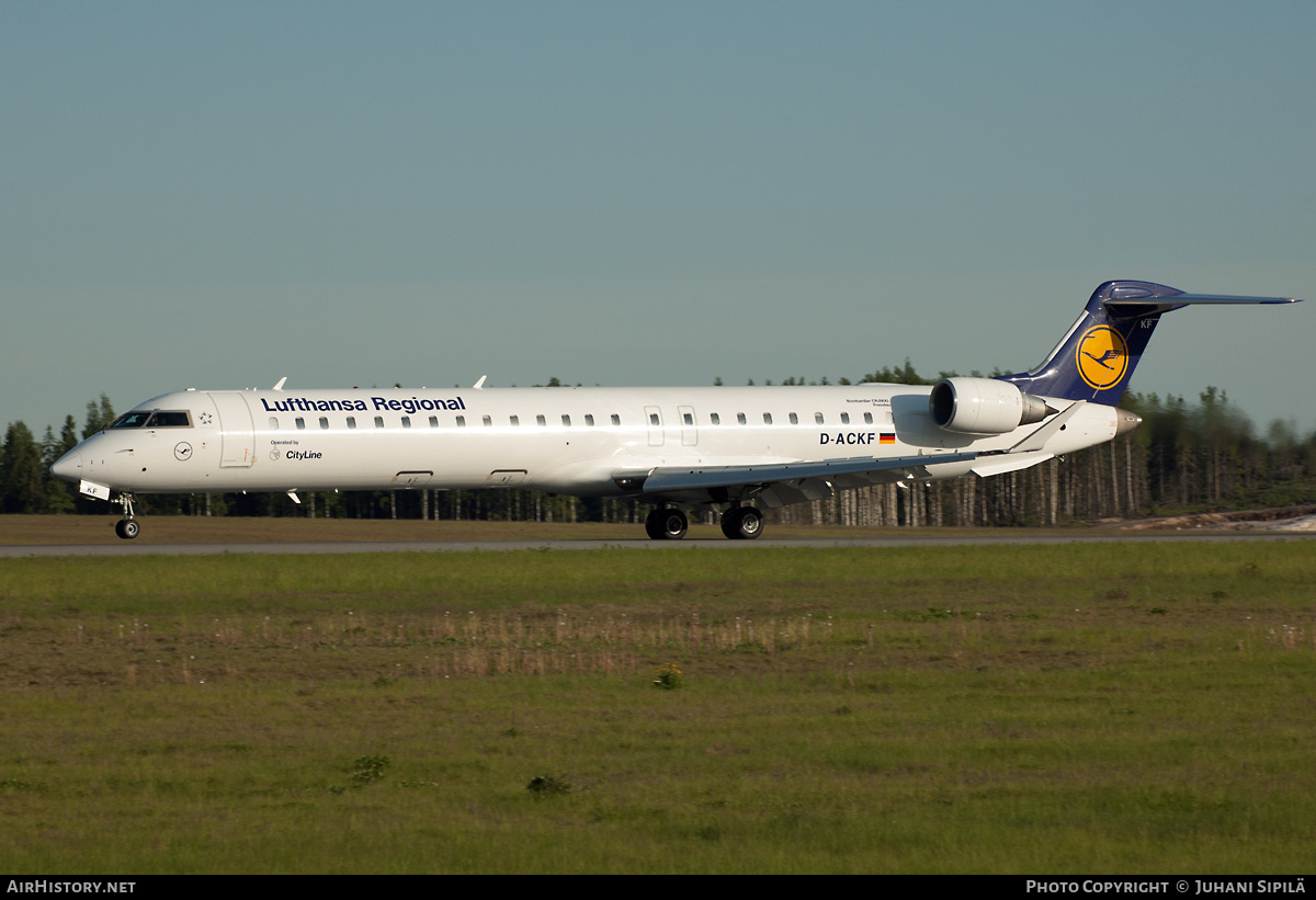 Aircraft Photo of D-ACKF | Bombardier CRJ-900LR (CL-600-2D24) | Lufthansa Regional | AirHistory.net #280150