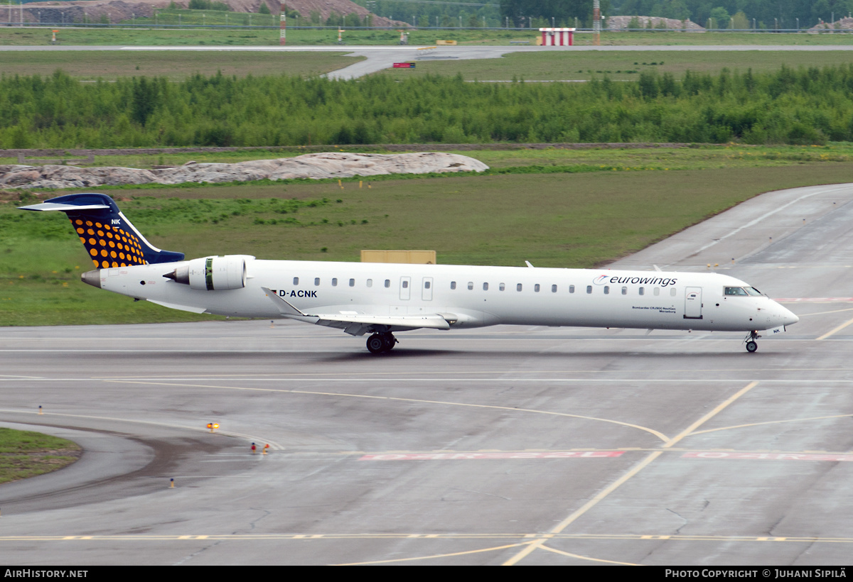 Aircraft Photo of D-ACNK | Bombardier CRJ-900LR NG (CL-600-2D24) | Eurowings | AirHistory.net #280151