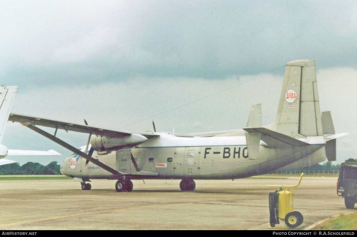 Aircraft Photo of F-BHOO | Hurel-Dubois HD-34 | IGN - Institut Géographique National | AirHistory.net #280156