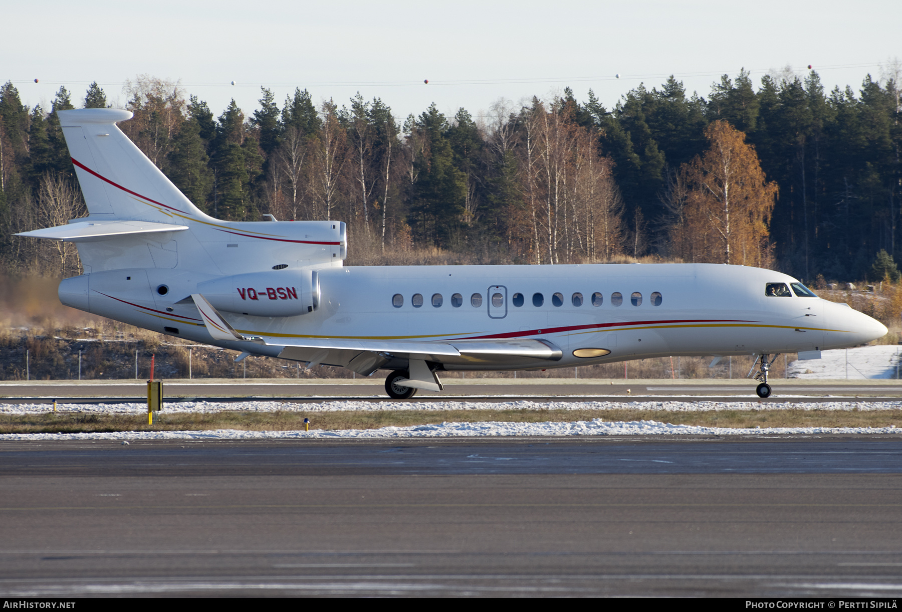 Aircraft Photo of VQ-BSN | Dassault Falcon 7X | AirHistory.net #280160