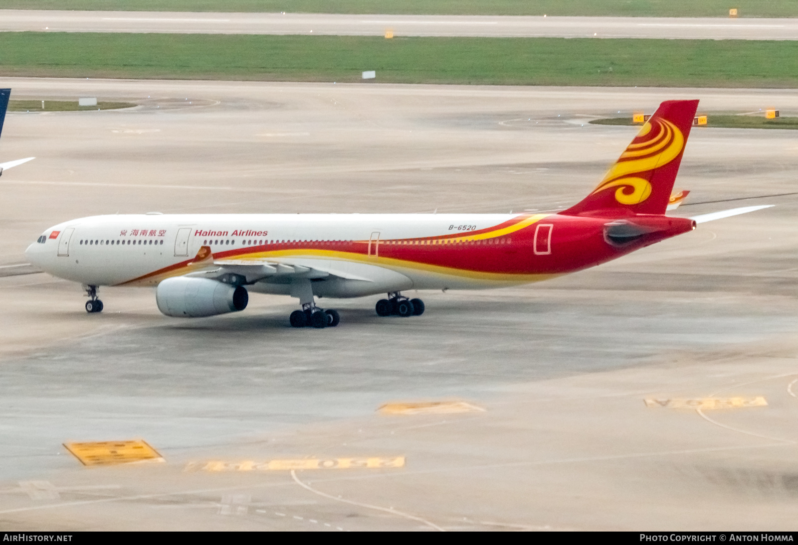 Aircraft Photo of B-6520 | Airbus A330-343E | Hainan Airlines | AirHistory.net #280168