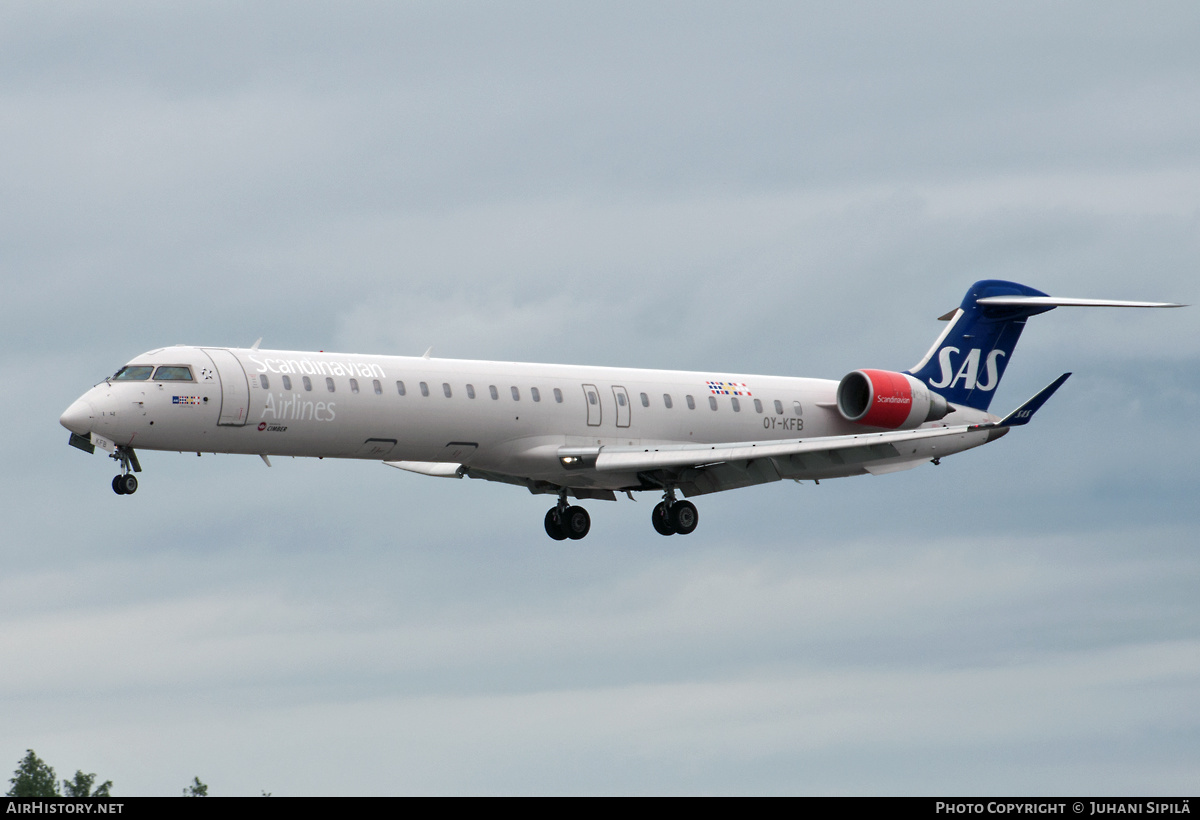 Aircraft Photo of OY-KFB | Bombardier CRJ-900 (CL-600-2D24) | Scandinavian Airlines - SAS | AirHistory.net #280169