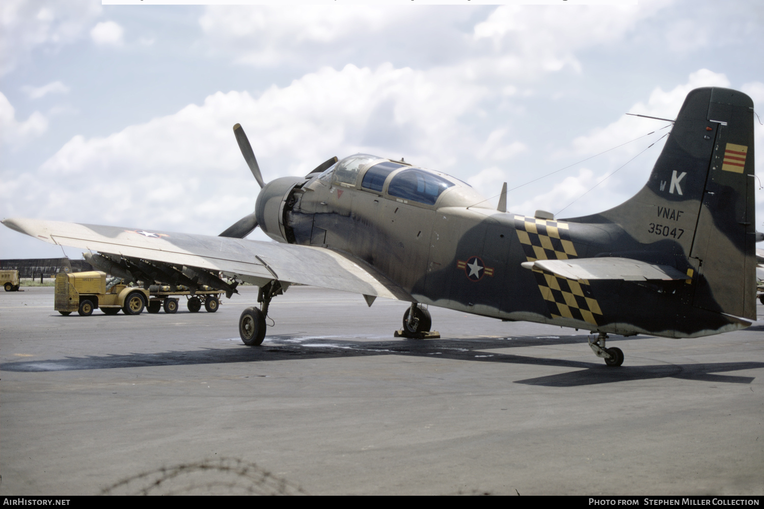 Aircraft Photo of 135047 / 35047 | Douglas A-1G Skyraider | South Vietnam - Air Force | AirHistory.net #280186