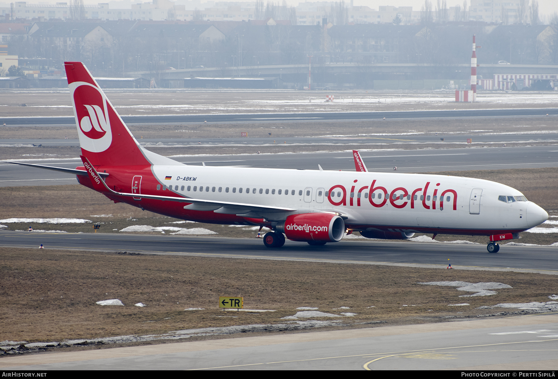 Aircraft Photo of D-ABKW | Boeing 737-86J | Air Berlin | AirHistory.net #280193