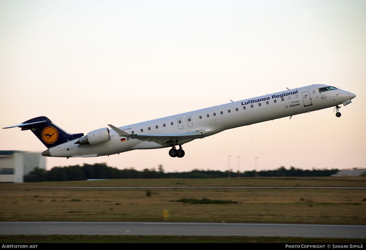Aircraft Photo of D-ACKJ | Bombardier CRJ-900LR (CL-600-2D24) | Lufthansa Regional | AirHistory.net #280206