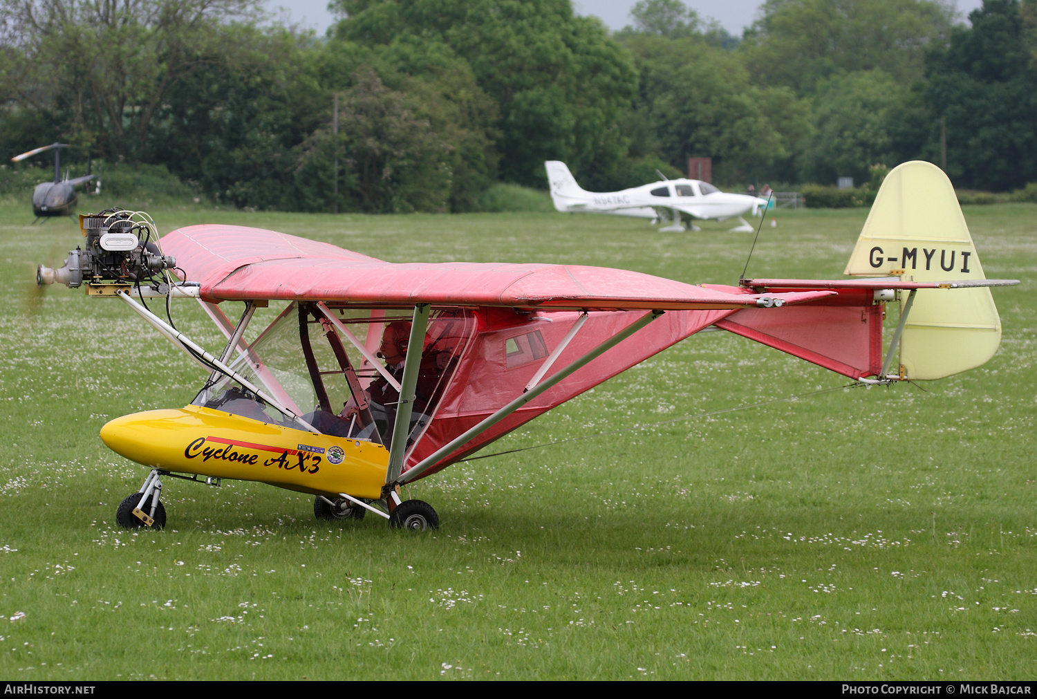 Aircraft Photo of G-MYUI | Cyclone Airsports Cyclone AX3/503 | AirHistory.net #280220