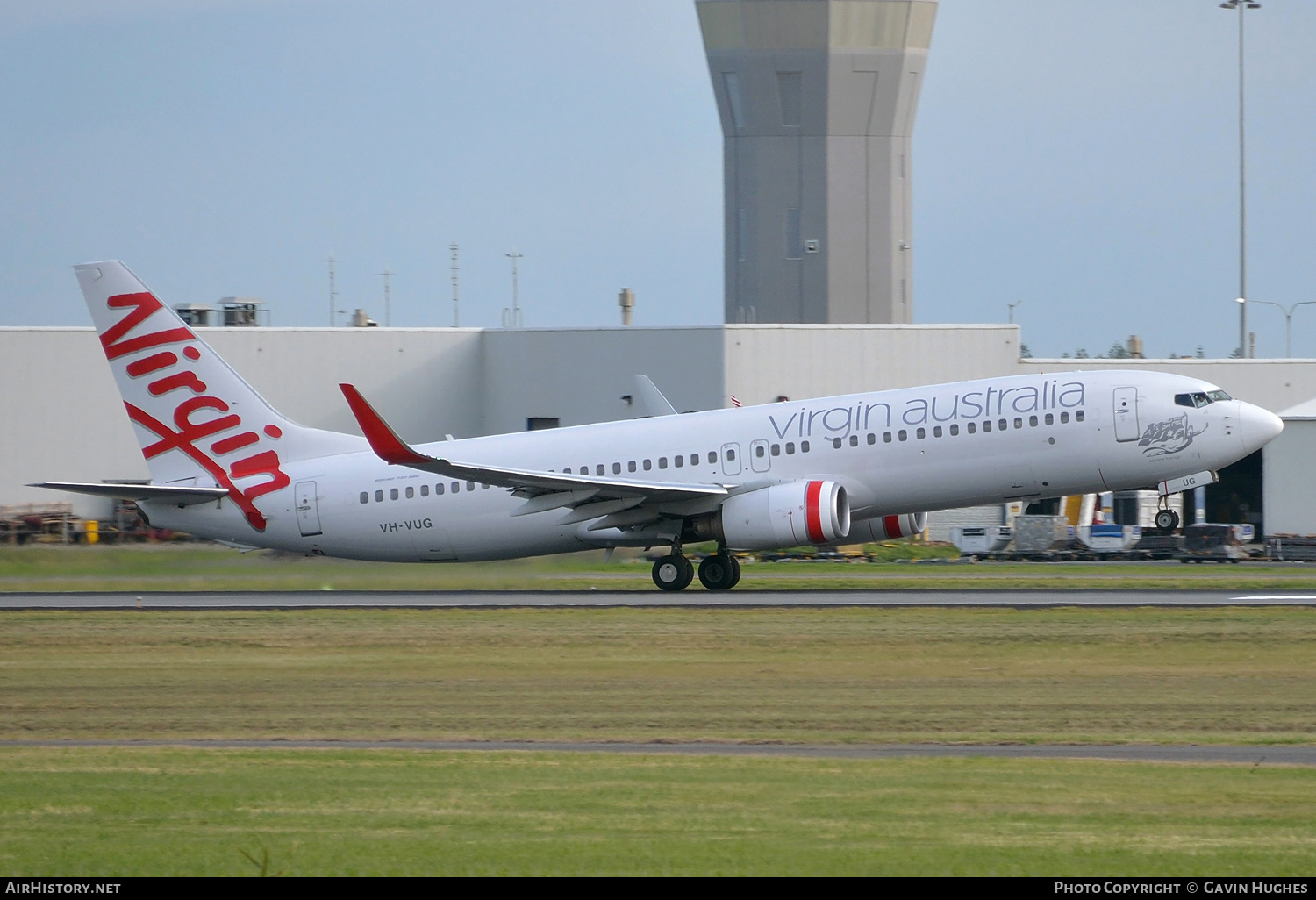 Aircraft Photo of VH-VUG | Boeing 737-8FE | Virgin Australia Airlines | AirHistory.net #280229