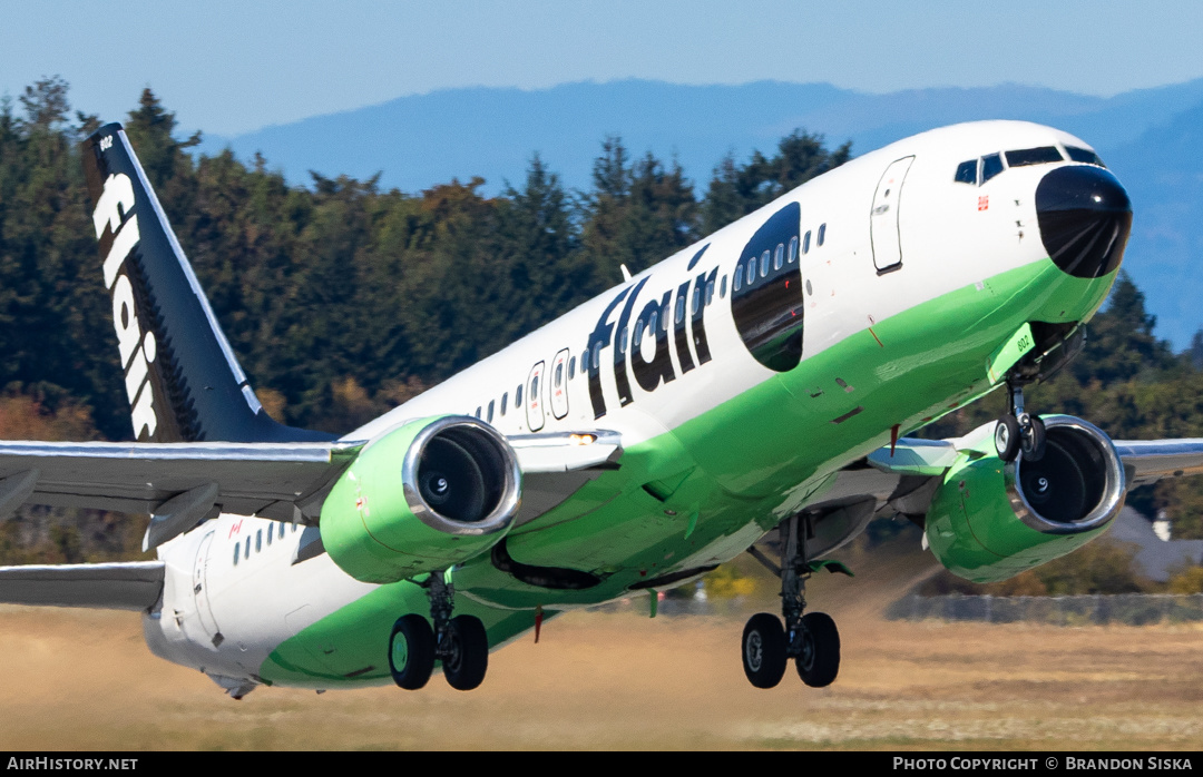 Aircraft Photo of C-FFLC | Boeing 737-86J | Flair Airlines | AirHistory.net #280234