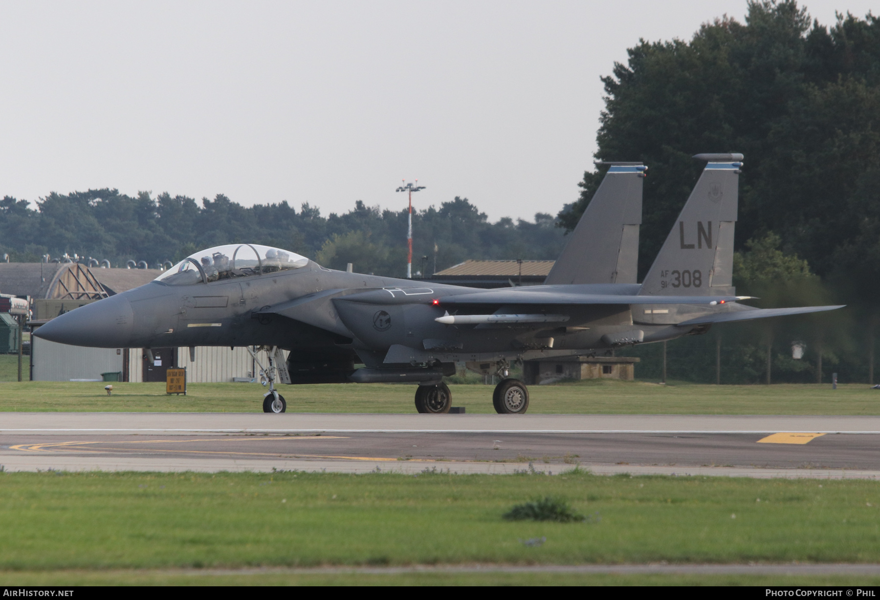Aircraft Photo of 91-0308 / AF91-308 | McDonnell Douglas F-15E Strike Eagle | USA - Air Force | AirHistory.net #280237