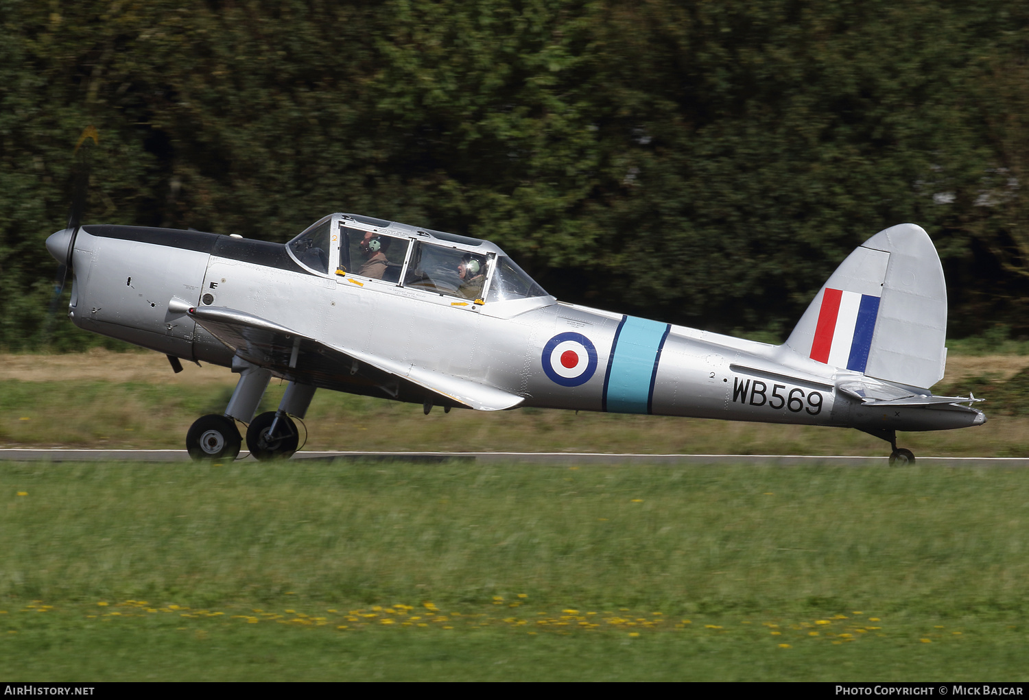 Aircraft Photo of G-BYSJ / WB569 | De Havilland DHC-1 Chipmunk Mk22 | UK - Air Force | AirHistory.net #280241