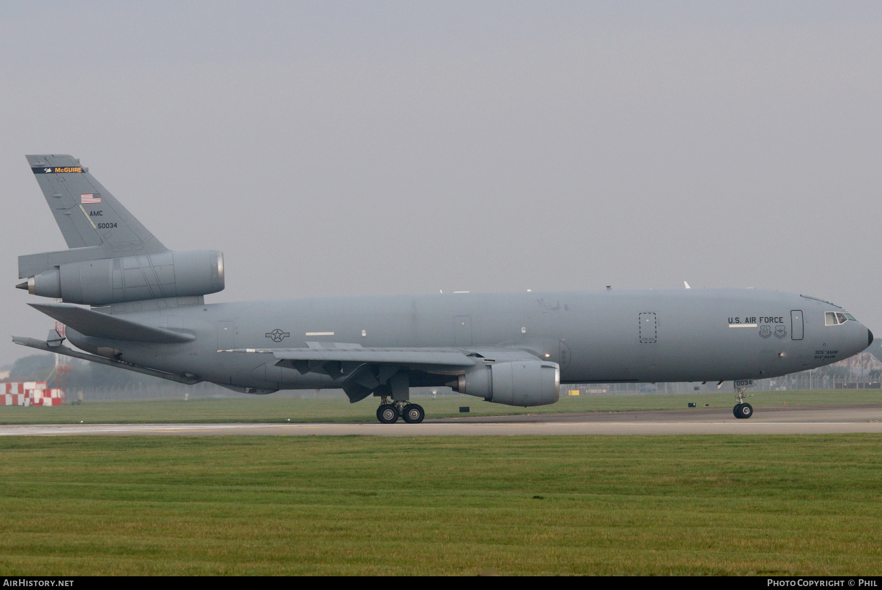 Aircraft Photo of 85-0034 / 50034 | McDonnell Douglas KC-10A Extender (DC-10-30CF) | USA - Air Force | AirHistory.net #280244