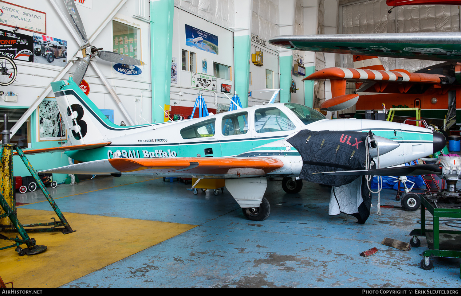 Aircraft Photo of C-GBAU | Beech D55 Baron | Buffalo Airways | AirHistory.net #280264