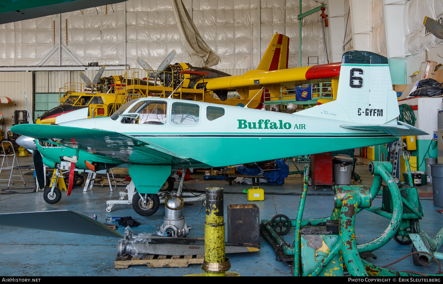 Aircraft Photo of C-GYFM | Beech 95 Travel Air | Buffalo Airways | AirHistory.net #280265