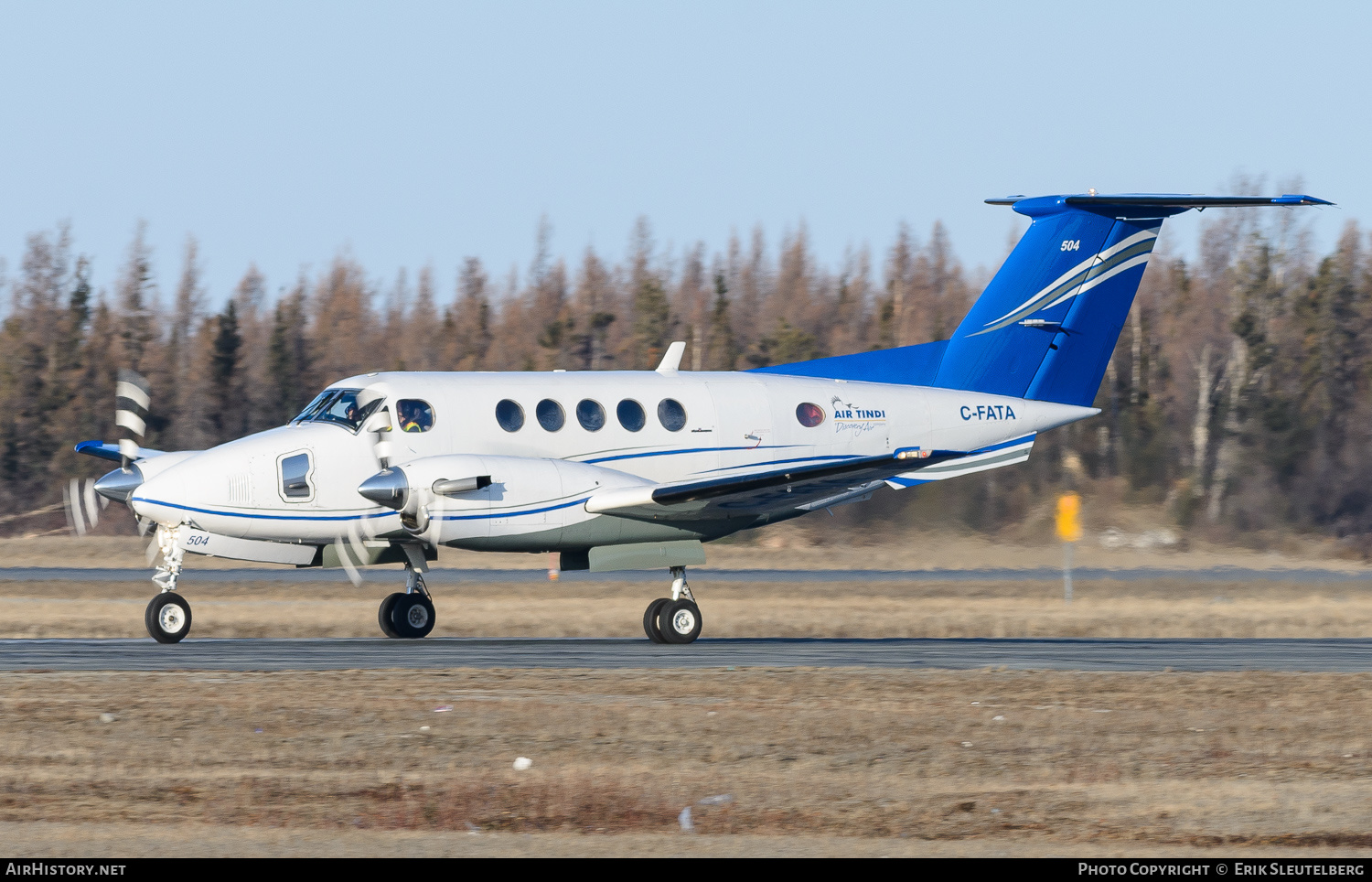 Aircraft Photo of C-FATA | Beech 200 Super King Air | Air Tindi | AirHistory.net #280269